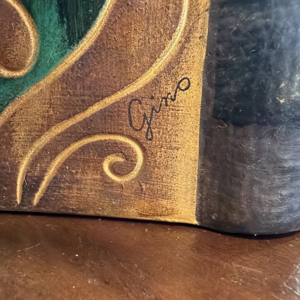 Vintage Gino Ceramic Book Bar Liquor Decanters Set Vodka Scotch 1970s Retro